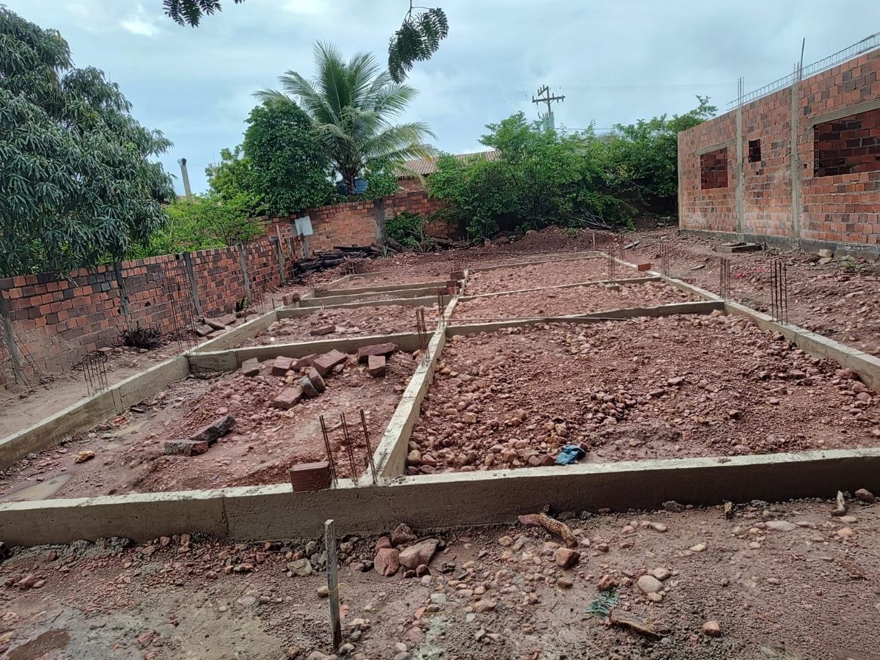 Sapatas e baldrame