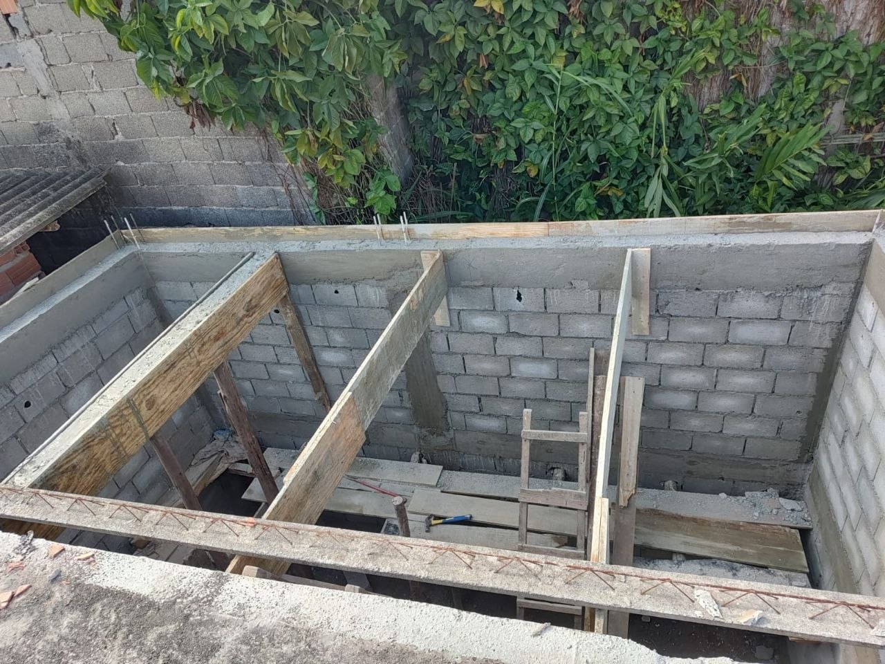 Reservatório em concreto